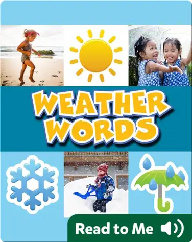 Weather Words book