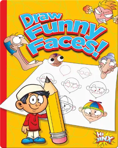 Draw Funny Faces! book