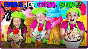 How To Make Edible ICE CREAM SLIME! book