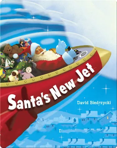 Santa's New Jet book