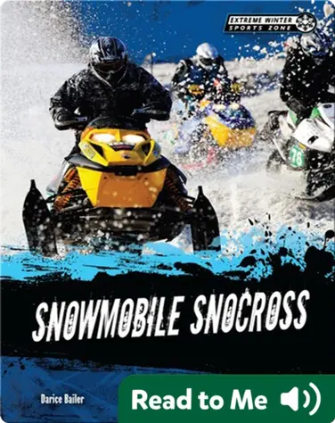 Snowmobile Snocross book