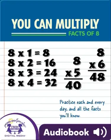 You Can Multiply Facts of 8 book