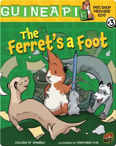 Pet Shop Private Eye #3: The Ferret's a Foot book