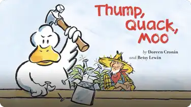 Thump, Quack, Moo book