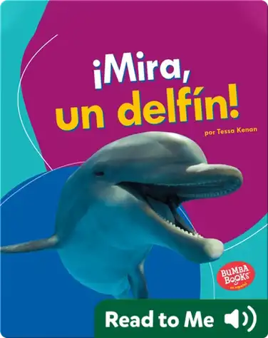 ¡Mira, un delfín! (Look, a Dolphin!) book