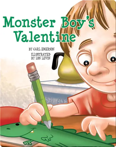 Monster Boy's Valentine book