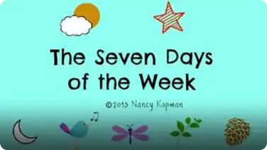 The Seven Days of the Week book