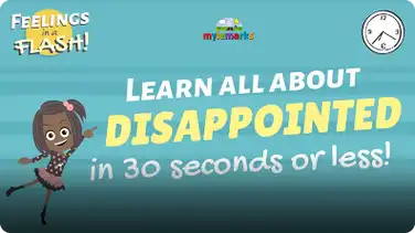 Feelings in a Flash: Disappointed book