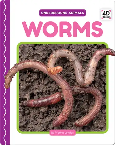 Underground Animals: Worms book