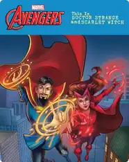 This is Doctor Strange and Scarlet Witch