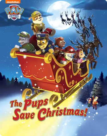 PAW Patrol: The Pups Save Christmas! book