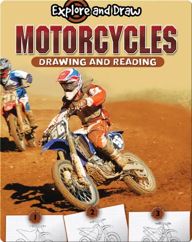 Explore And Draw: Motorcycles book