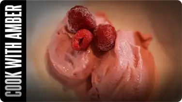 Raspberry 'Ice Cream' | Cook With Amber book