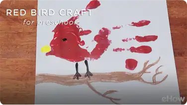 Red Bird Preschool Crafts book