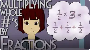 Multiplying Whole Numbers by Fractions book