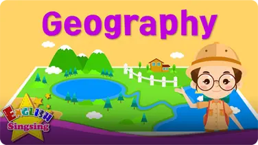 Kids vocabulary: Geography - Nature book