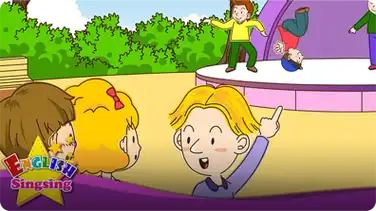 Present Progressive - What's He Doing? book