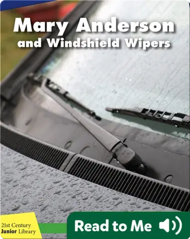 Mary Anderson and Windshield Wipers book
