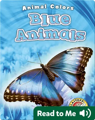 Blue Animals book