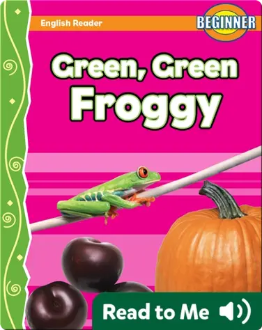 Green, Green Froggy book