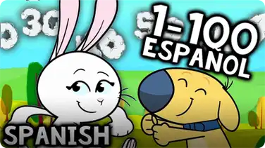 Counting to 100 Spanish book