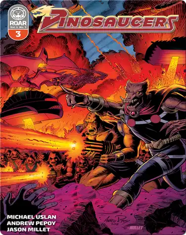 Dinosaucers No. 3 book