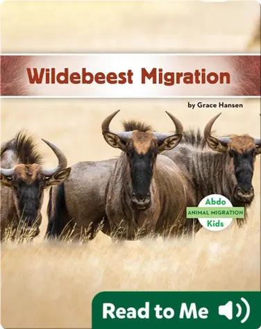 Wildebeest Migration book