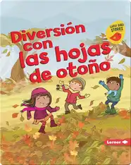 Diversión con las hojas de otoño