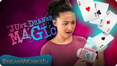 Deck of Cards Out of Nowhere Trick | JUNK DRAWER MAGIC book