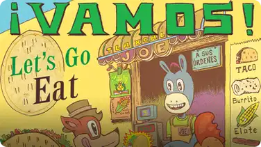 ¡Vamos! Let’s Go Eat book