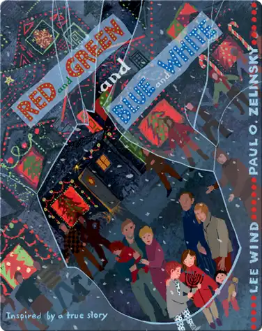 Red and Green and Blue and White book