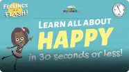 Feelings in a Flash: Happy