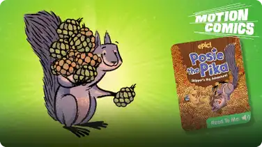 Posie the Pika: Skipper's Big Adventure Motion Comic book