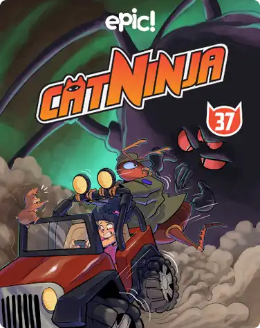 Cat Ninja Book 37: A Nasty Bug book