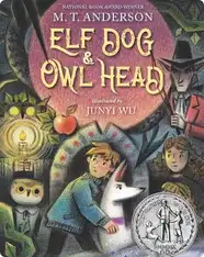 Elf Dog and Owl Head