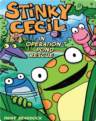 Stinky Cecil in Operation Pond Rescue book