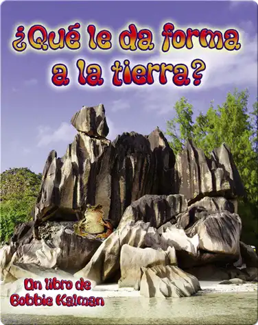 ¿Qué le da forma a la tierra? book