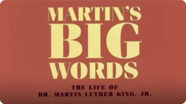 Martin's Big Words book