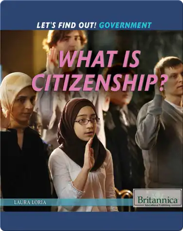 What Is Citizenship? book