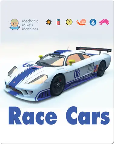 Race Cars book