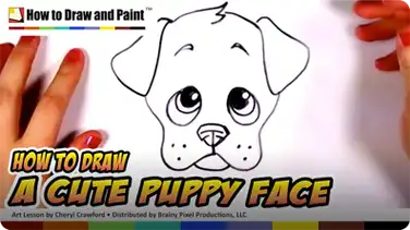 How to Draw a Cute Puppy Face book