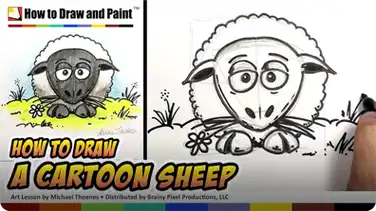 How to Draw a Cartoon Sheep book