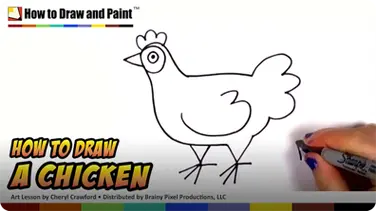 How to Draw a Chicken book