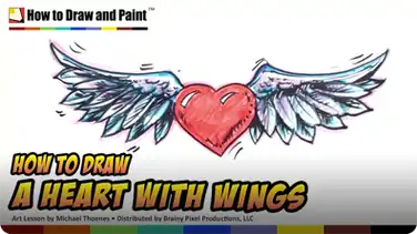 How to Draw a Heart with Wings book