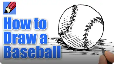 How to Draw a Baseball Real Easy book