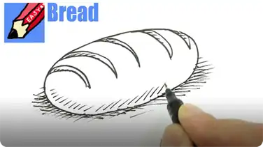 How to Draw a Loaf of Bread Real Easy book