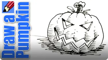 How to Draw a Pumpkin Head for Halloween Real Easy book