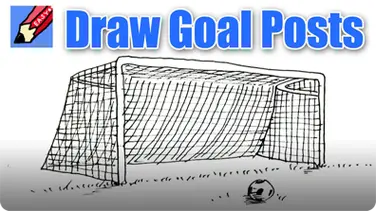 How to Draw a Soccer Goal Real Easy book
