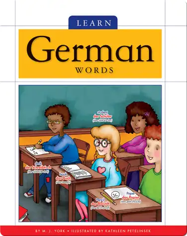 Learn German Words book