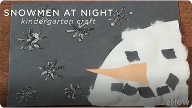 Kindergarten Crafts & Activities for 'Snowmen at Night' book